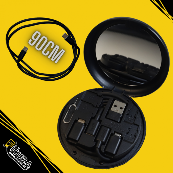 Multifunkční LongCableBox s bezdrátovým nabíjením